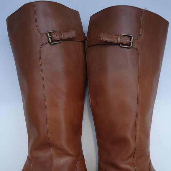 SIZE10.SAM EDELMAN PATTON 2  Leather Riding boots - Picture 10 of 16